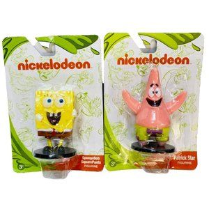 SpongeBob SquarePants Patrick Cake Toppers / Toys Micro Small Action Figures NEW
